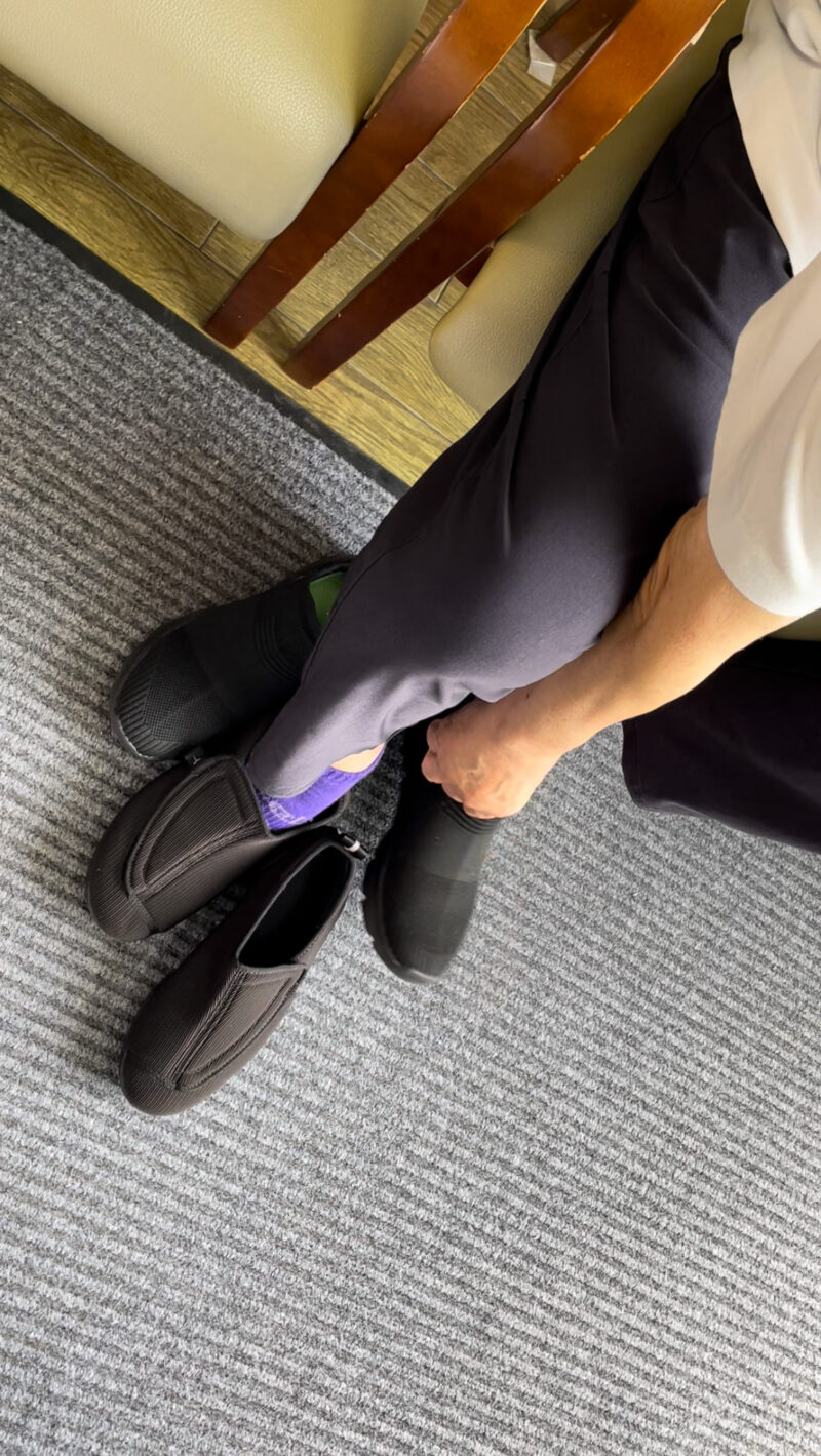 靴脱着訓練
